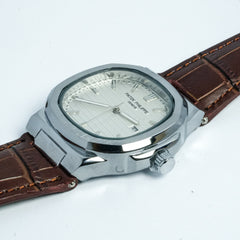 Patek Philippe Genève Brown Leather Strap