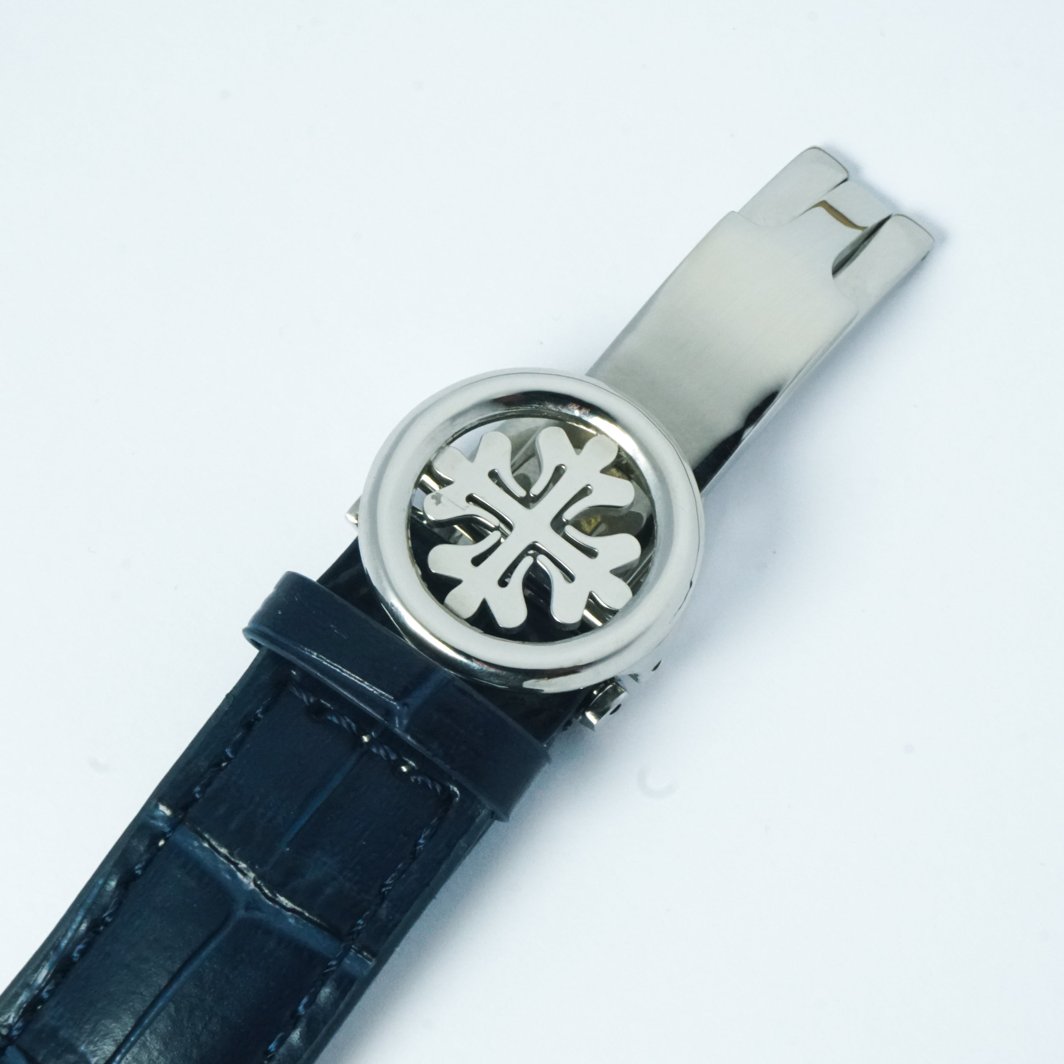 Patek Philippe Genève Blue Leather Strap