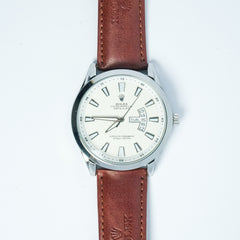 Rolex Oyster Perpetual Datejust Leather Strap